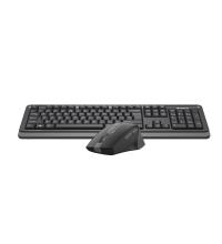 A4 TECH FG1035S 2.4G Gri Q Fn-Mm Klv+Optik Mouse Set